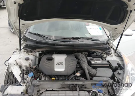 2014 Hyundai Veloster Turbo W/Blue из США, поврежденный, VIN KMHTC6AE3EU206314